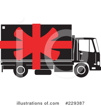 Royalty-Free (RF) Delivery Clipart Illustration by patrimonio - Stock Sample #229387