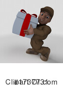 Delivery Man Clipart #1737731 by KJ Pargeter