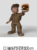 Delivery Man Clipart #1737787 by KJ Pargeter