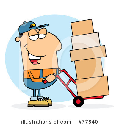 Delivery Clipart #77840 by Hit Toon