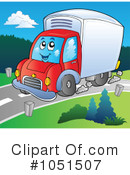 Delivery Truck Clipart #1051507 by visekart