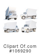 Delivery Van Clipart #1069290 by Mopic