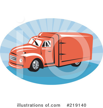 Big Rig Clipart #219140 by patrimonio