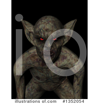 Royalty-Free (RF) Demon Clipart Illustration by KJ Pargeter - Stock Sample #1352054