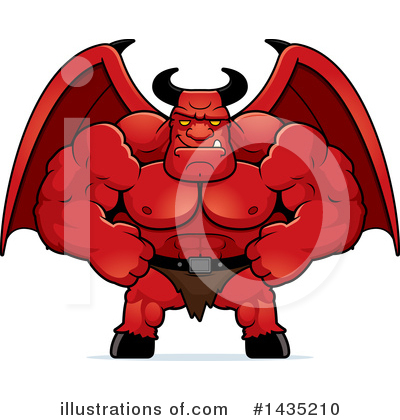 Royalty-Free (RF) Demon Clipart Illustration by Cory Thoman - Stock Sample #1435210