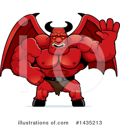 Royalty-Free (RF) Demon Clipart Illustration by Cory Thoman - Stock Sample #1435213