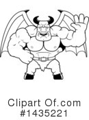 Demon Clipart #1435221 by Cory Thoman