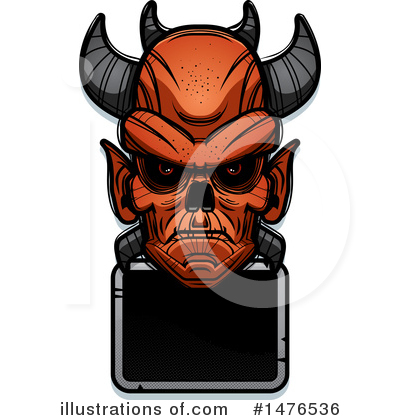 Royalty-Free (RF) Demon Clipart Illustration by Cory Thoman - Stock Sample #1476536
