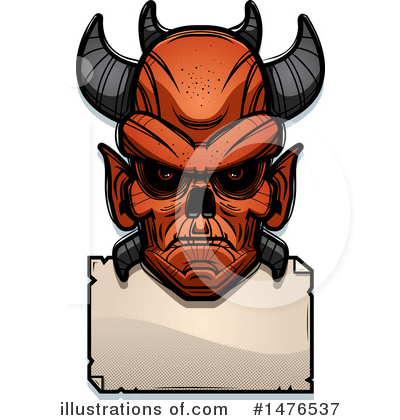 Royalty-Free (RF) Demon Clipart Illustration by Cory Thoman - Stock Sample #1476537