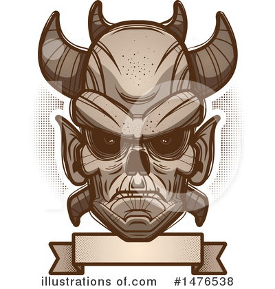 Royalty-Free (RF) Demon Clipart Illustration by Cory Thoman - Stock Sample #1476538