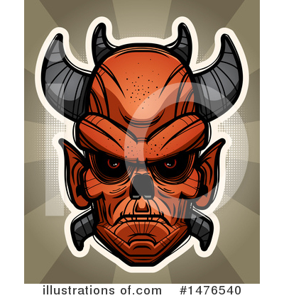 Royalty-Free (RF) Demon Clipart Illustration by Cory Thoman - Stock Sample #1476540