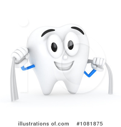 Royalty-Free (RF) Dental Clipart Illustration by BNP Design Studio - Stock Sample #1081875