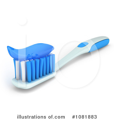 Toothpaste Clipart #1081883 by BNP Design Studio