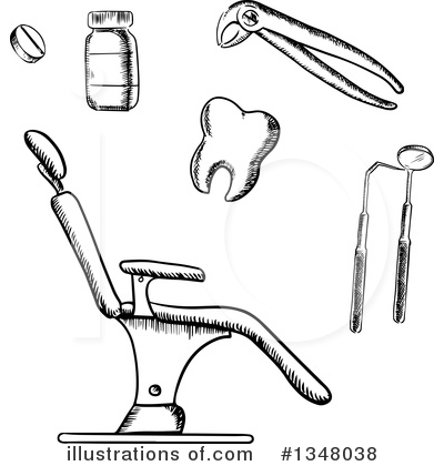 Royalty-Free (RF) Dental Clipart Illustration by Vector Tradition SM - Stock Sample #1348038