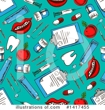 Royalty-Free (RF) Dental Clipart Illustration by Vector Tradition SM - Stock Sample #1417455