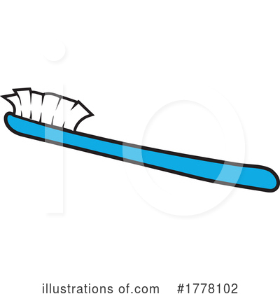 Tooth Brush Clipart #1778102 by Johnny Sajem