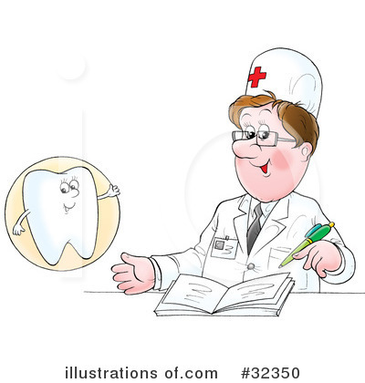 Dental Clipart #32350 by Alex Bannykh