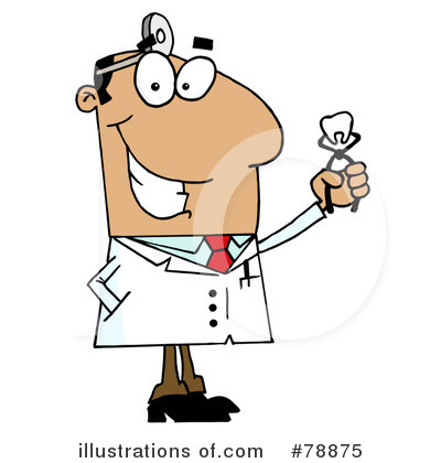 Royalty-Free (RF) Dentist Clipart Illustration by Hit Toon - Stock Sample #78875
