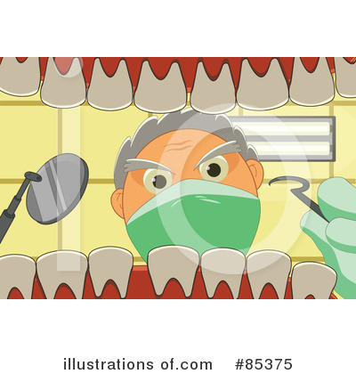 Royalty-Free (RF) Dentist Clipart Illustration by mayawizard101 - Stock Sample #85375