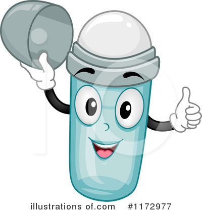 Royalty-Free (RF) Deodorant Clipart Illustration by BNP Design Studio - Stock Sample #1172977