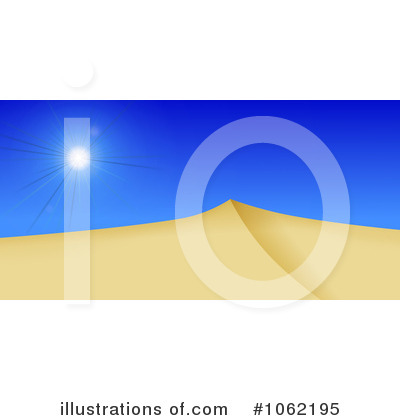Royalty-Free (RF) Desert Clipart Illustration by oboy - Stock Sample #1062195