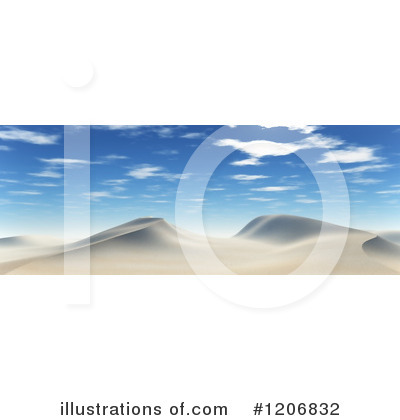 Sand Dunes Clipart #1206832 by KJ Pargeter