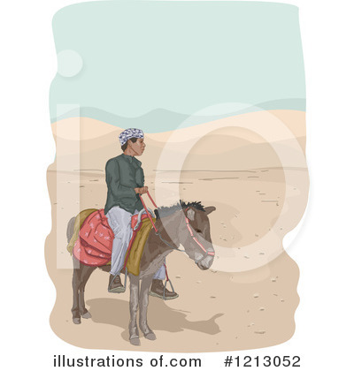 Royalty-Free (RF) Desert Clipart Illustration by BNP Design Studio - Stock Sample #1213052