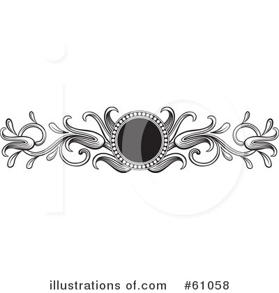 Royalty-Free (RF) Design Element Clipart Illustration by pauloribau - Stock Sample #61058