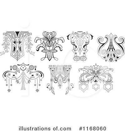 Royalty-Free (RF) Design Elements Clipart Illustration by pauloribau - Stock Sample #1168060