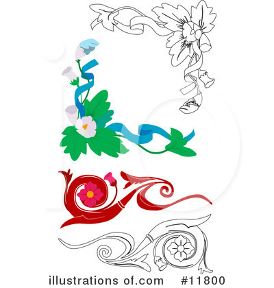 Royalty-Free (RF) Design Elements Clipart Illustration by AtStockIllustration - Stock Sample #11800