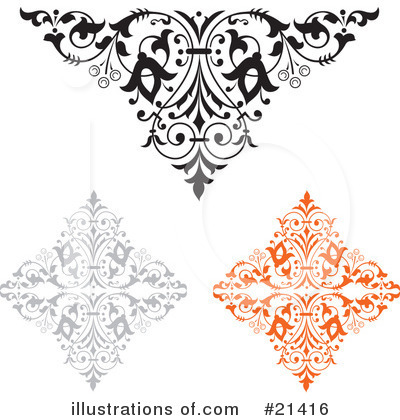 Royalty-Free (RF) Design Elements Clipart Illustration by Paulo Resende - Stock Sample #21416