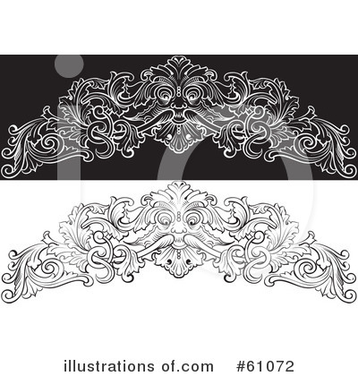 Royalty-Free (RF) Design Elements Clipart Illustration by pauloribau - Stock Sample #61072