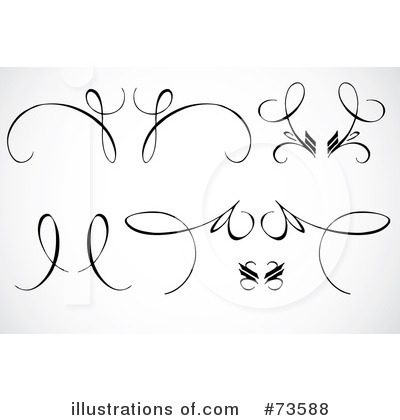 Royalty-Free (RF) Design Elements Clipart Illustration by BestVector - Stock Sample #73588
