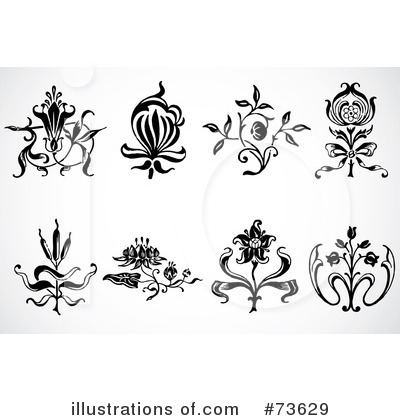 Royalty-Free (RF) Design Elements Clipart Illustration by BestVector - Stock Sample #73629