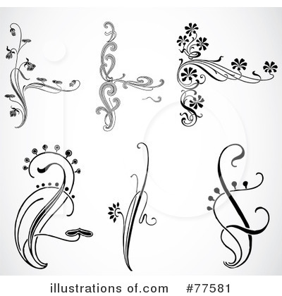 Royalty-Free (RF) Design Elements Clipart Illustration by BestVector - Stock Sample #77581