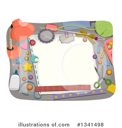Royalty-Free (RF) Desk Clipart Illustration by BNP Design Studio - Stock Sample #1341498