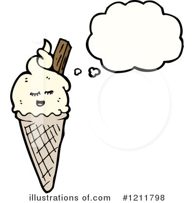 Royalty-Free (RF) Dessert Clipart Illustration by lineartestpilot - Stock Sample #1211798