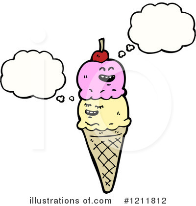Royalty-Free (RF) Dessert Clipart Illustration by lineartestpilot - Stock Sample #1211812