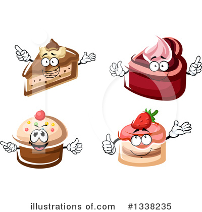 Royalty-Free (RF) Dessert Clipart Illustration by Vector Tradition SM - Stock Sample #1338235