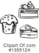 Dessert Clipart #1355124 by Vector Tradition SM