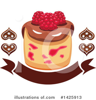 Royalty-Free (RF) Dessert Clipart Illustration by Vector Tradition SM - Stock Sample #1425913