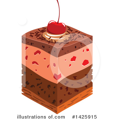 Royalty-Free (RF) Dessert Clipart Illustration by Vector Tradition SM - Stock Sample #1425915