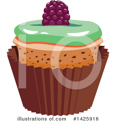 Royalty-Free (RF) Dessert Clipart Illustration by Vector Tradition SM - Stock Sample #1425916