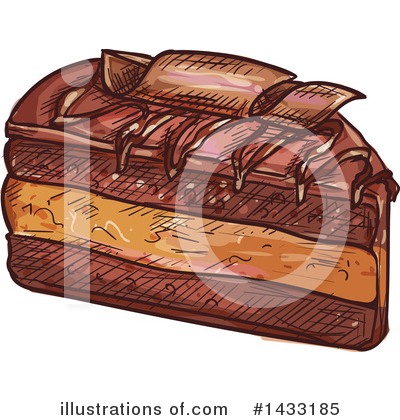 Royalty-Free (RF) Dessert Clipart Illustration by Vector Tradition SM - Stock Sample #1433185