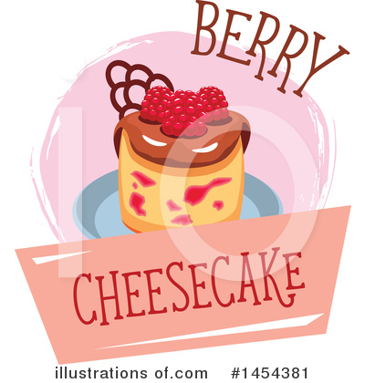Cheesecake Clipart #1454381 by Vector Tradition SM