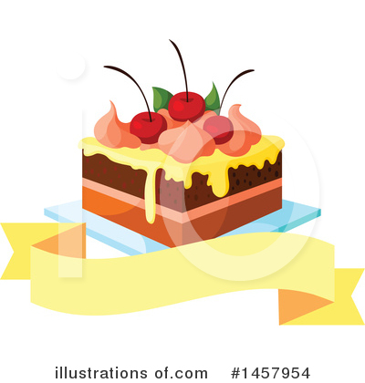 Royalty-Free (RF) Dessert Clipart Illustration by Vector Tradition SM - Stock Sample #1457954