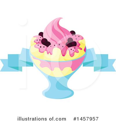 Royalty-Free (RF) Dessert Clipart Illustration by Vector Tradition SM - Stock Sample #1457957