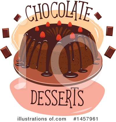 Royalty-Free (RF) Dessert Clipart Illustration by Vector Tradition SM - Stock Sample #1457961