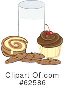 Dessert Clipart #62586 by Pams Clipart