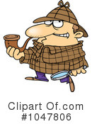 Detective Clipart #1047806 by toonaday